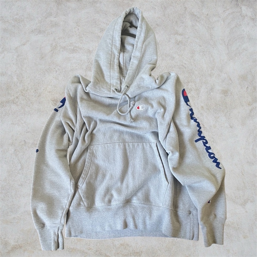Champion Light Gray Men's Hoodie